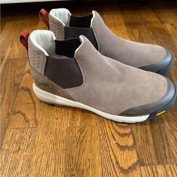 Danner Women's Brown and Black Slip-On Boots - Picture 1 of 4